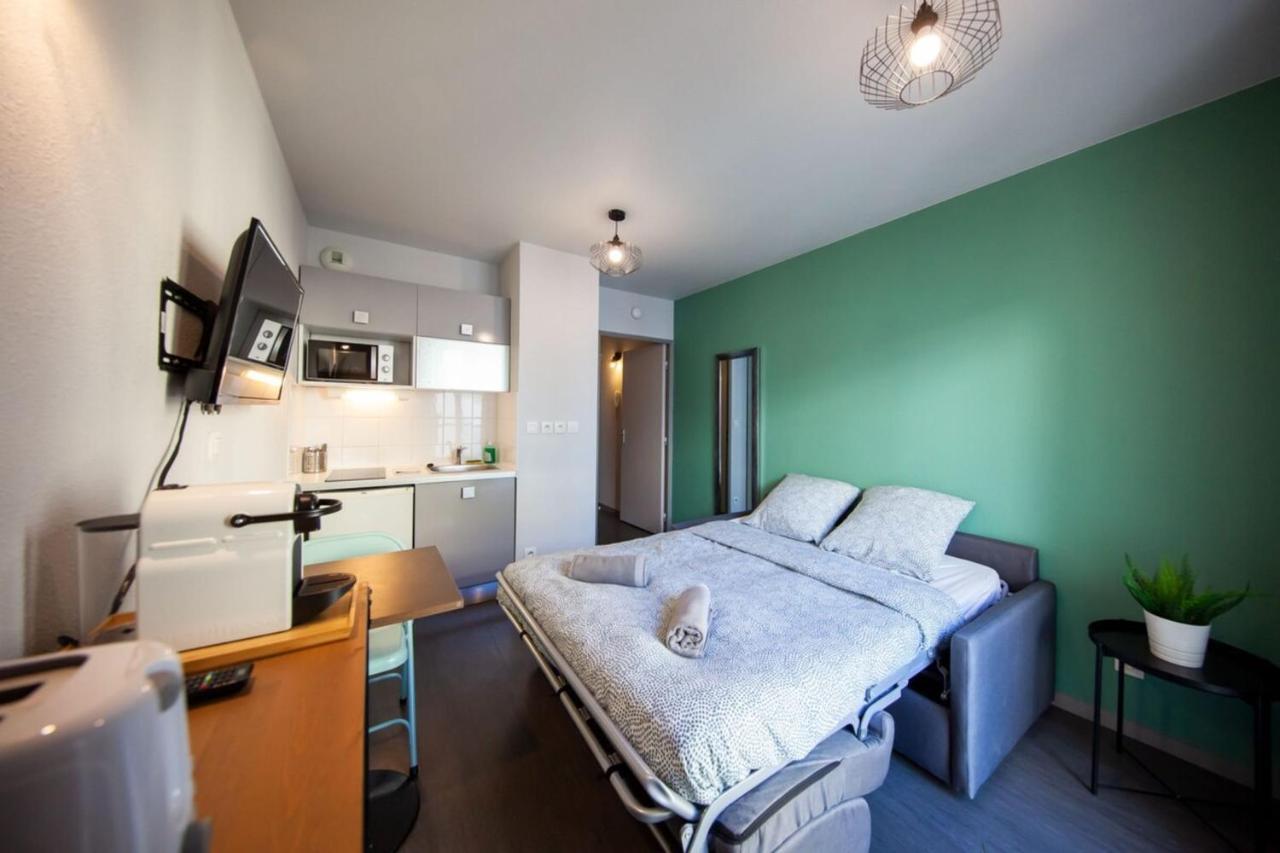 Le Petit Hector -Studio Cosy Avec Parking -Debourg Lägenhet Lyon Exteriör bild