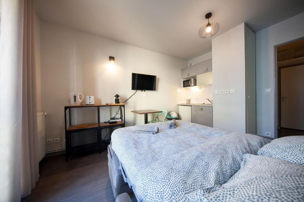 Le Petit Hector -Studio Cosy Avec Parking -Debourg Lägenhet Lyon Exteriör bild